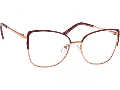 BRILO Dioptrické brýle RE142-B +3,00 flex