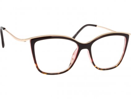 BRILO Dioptrické brýle RE052-B +2,00 flex