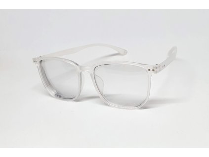 Samozabarvovací dioptrické brýle F23 / -4,00 white transparent