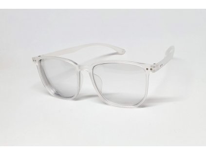 Samozabarvovací dioptrické brýle F23 / -3,00 white transparent