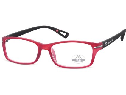 MONTANA EYEWEAR Dioptrické brýle HMR76B RED +3,00