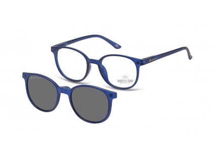 MONTANA EYEWEAR Dioptrické brýle MRC2B +3,50 flex + polarizační klip MRC-2B Cat.3