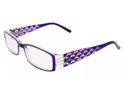 Dioptrické brýle M2224/ +3,00 black-violet flex