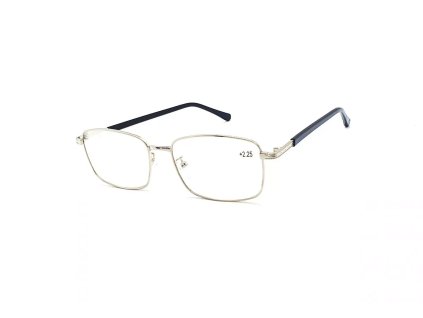 Dioptrické brýle 13003/ +2,75 s flexem silver