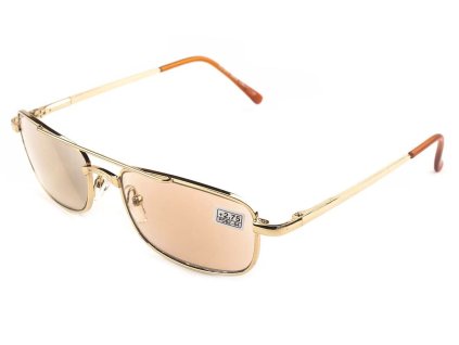 OPTICAL Samozabarvovací dioptrické brýle Veeton 8956 GOLD SKLO +0,75 FLEX