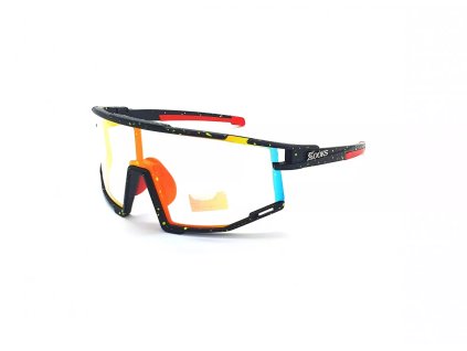 Fotochromatické cyklistické brýle LOOKS STYLE LS5124 BLACK