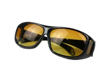 Sluneční brýle na dioptrické brýle se žlutou čočkou