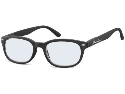 MONTANA EYEWEAR Dioptrické brýle na počítač BLF70 BLACK+3,50