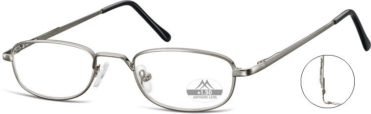 MONTANA EYEWEAR Dioptrické brýle s úchytem na kapsu MR63A / +1,00 flex