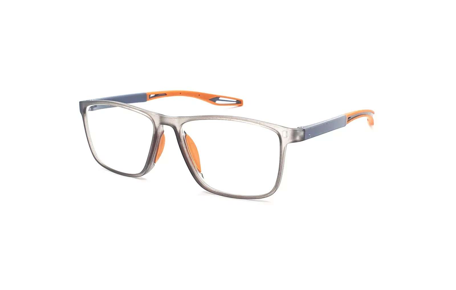 Dioptrické brýle na krátkozrakost F04 / -2,50 grey/orange