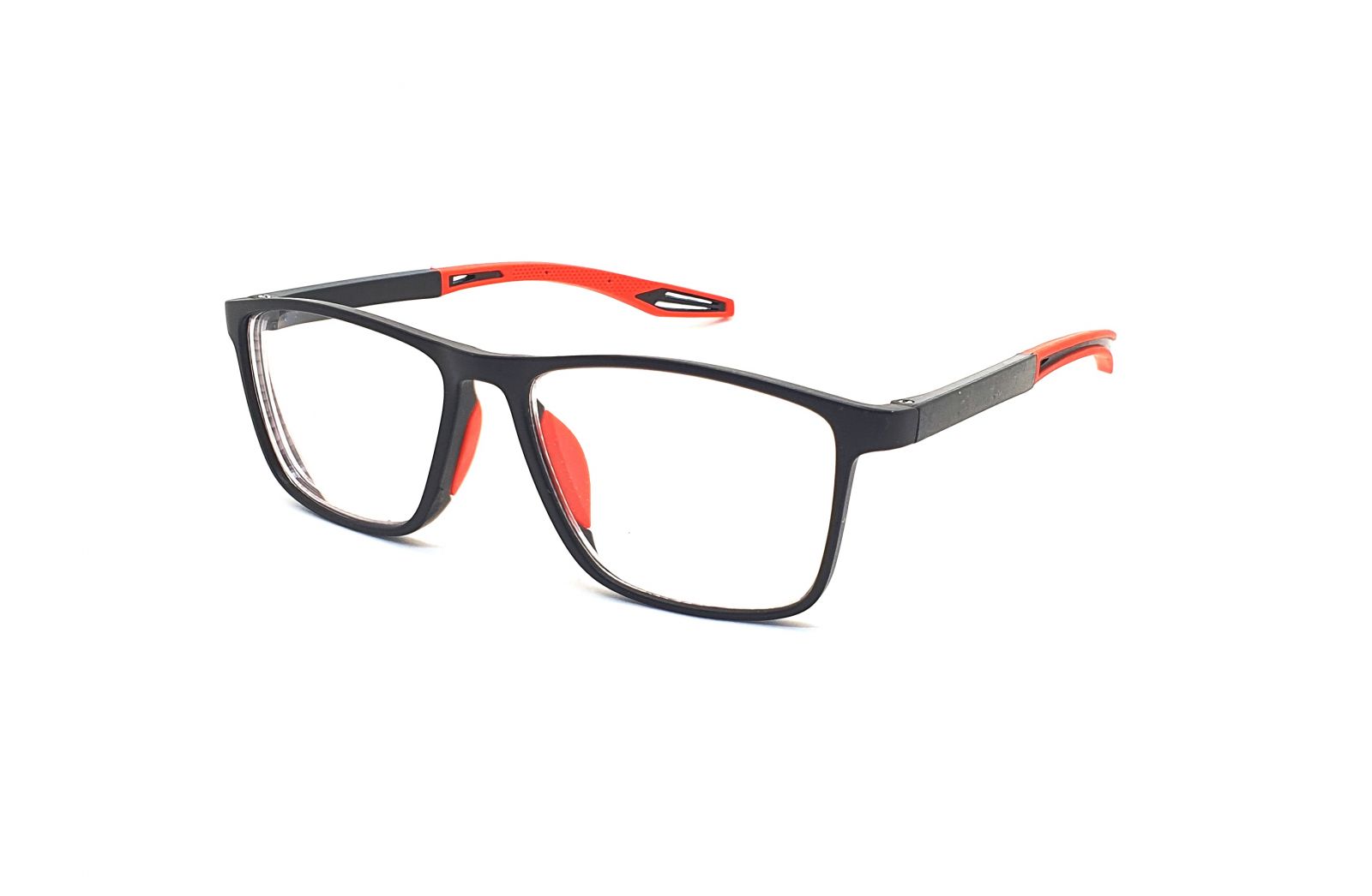 Dioptrické brýle na krátkozrakost F04 / -0,50 black/red