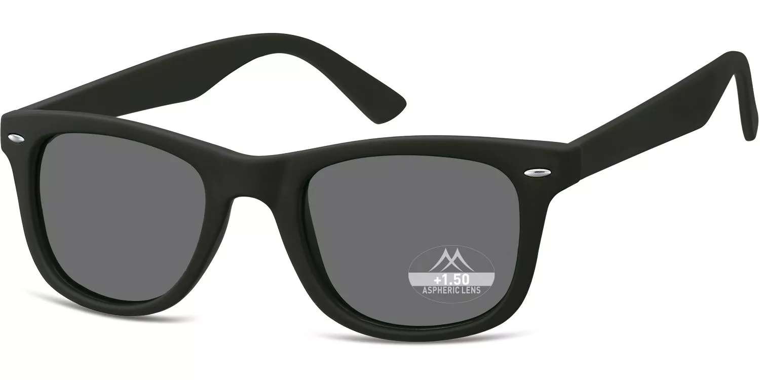 MONTANA EYEWEAR Dioptrické sluneční brýle MR11S +3,50 BLACK UV 400