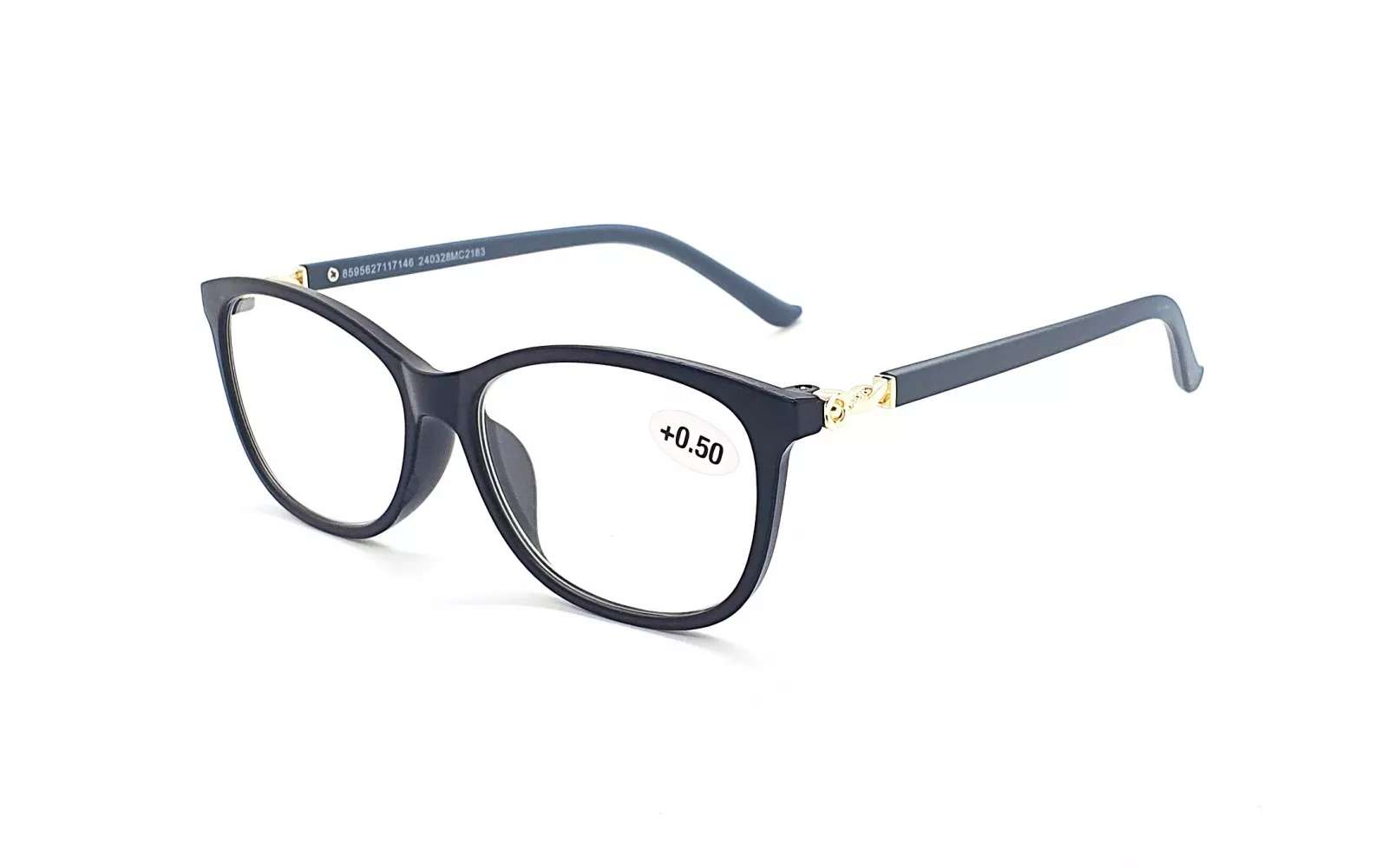IDENTITY Dioptrické brýle MC2183 +3,00 black/grey