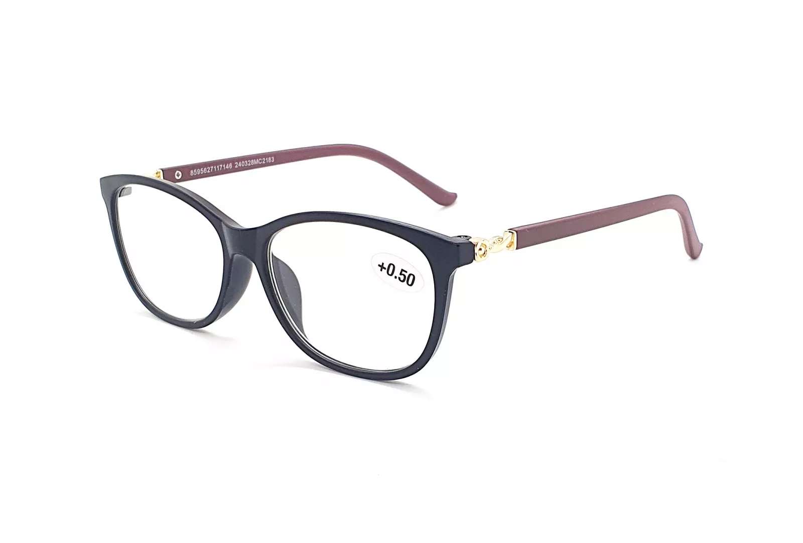 IDENTITY Dioptrické brýle MC2183 +3,00 black/brown