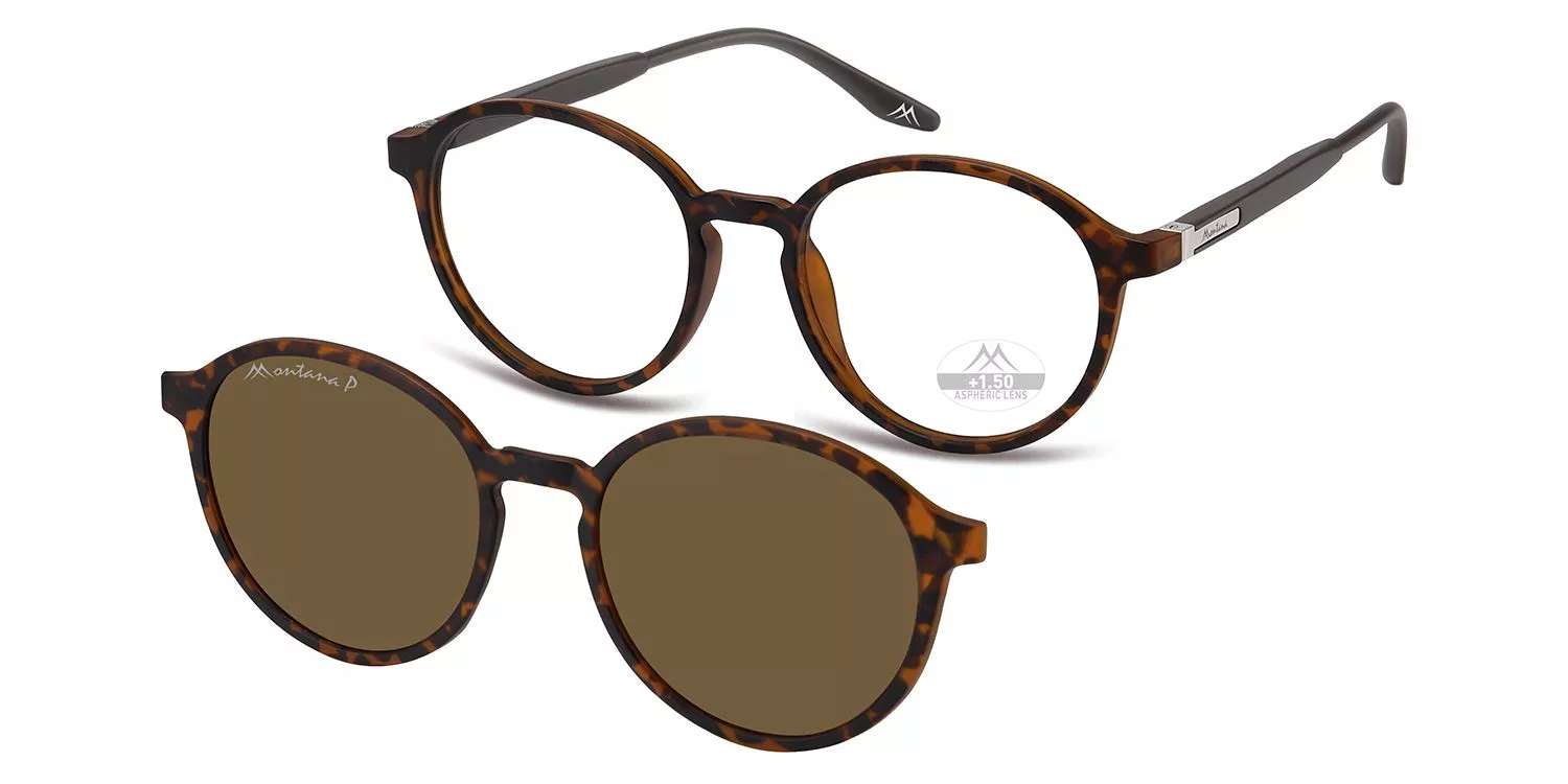 MONTANA EYEWEAR Dioptrické brýle MRC4A+3,50 flex + polarizační klip MRC-4A Cat.3