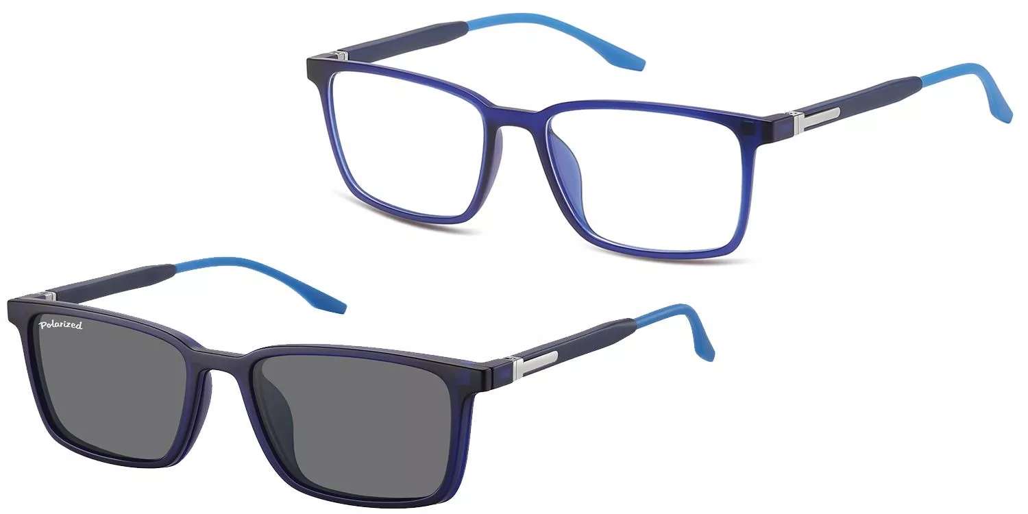 SUNOPTIC Obroučky TRC-185B-2 včetně polarizačního modrého klipu na magnet