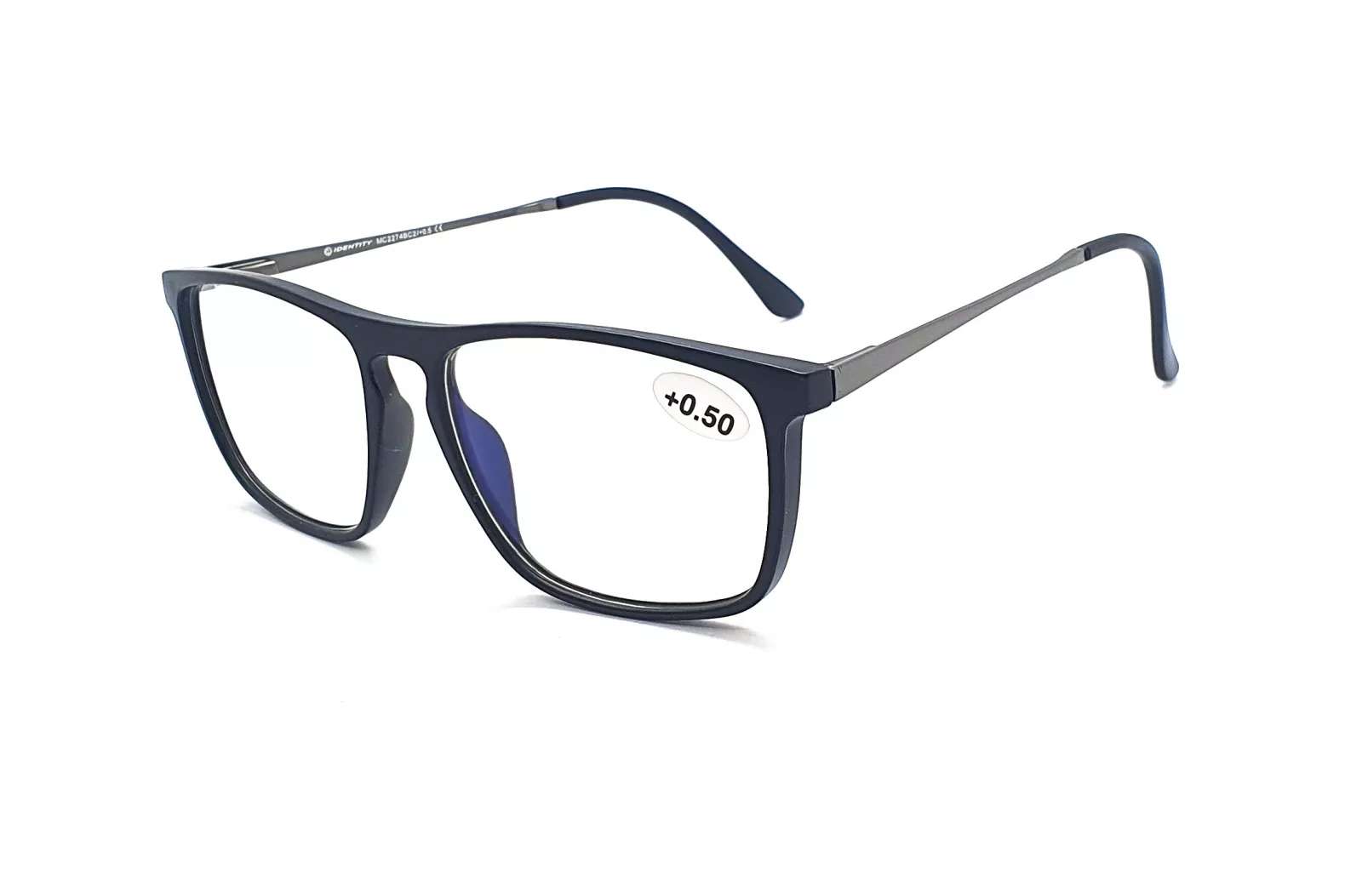 Brýle na počítač IDENTITY MC2274BC2 /+0,50 black/grey flex