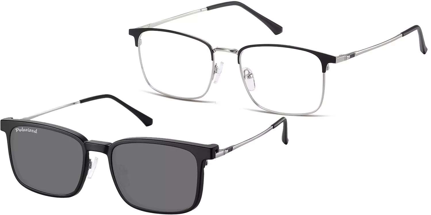 SUNOPTIC Obroučky MC97C včetně zeleného polarizačního klipu na magnet