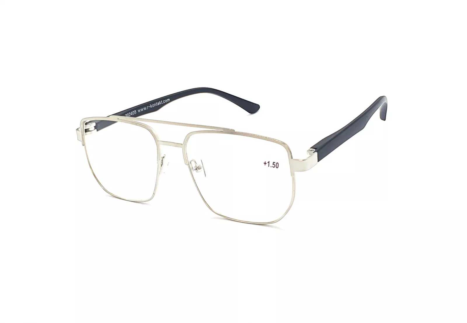 Dioptrické brýle V3059 /+3,50 silver flex