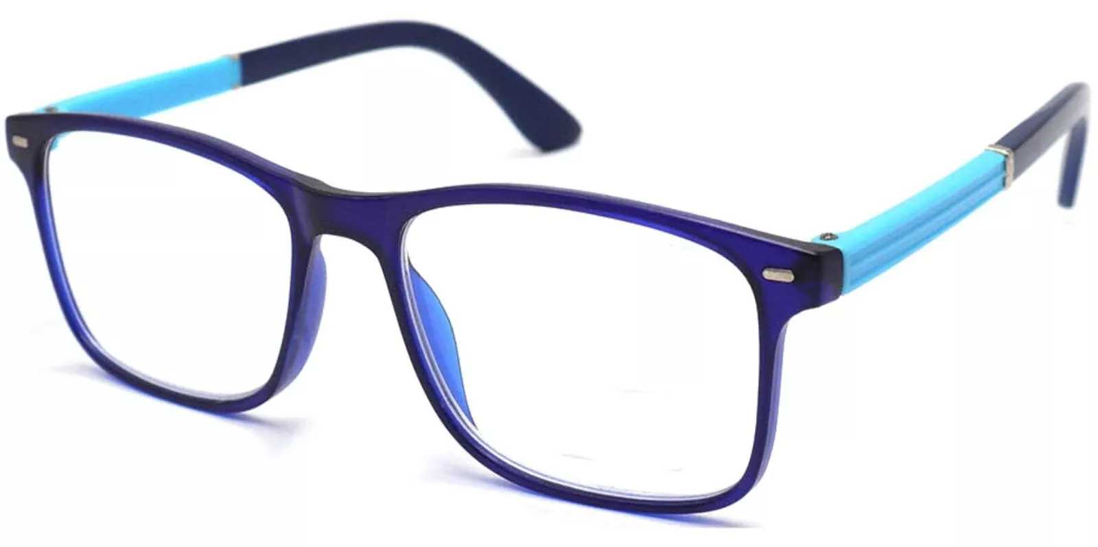 Dioptrické brýle V3106 +2,00 black/blue