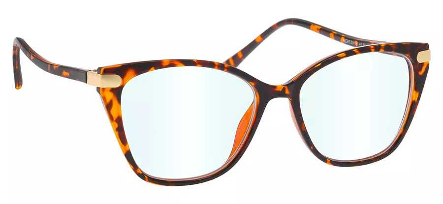 BRILO Dioptrické brýle pro práci u počítače 530-B +2,75 brown flex