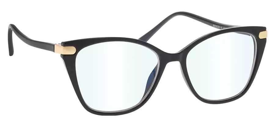 BRILO Dioptrické brýle pro práci u počítače 530-A +3,25 black flex