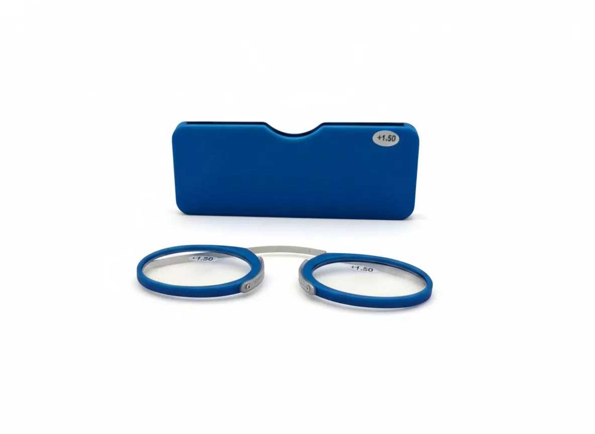Cvikr - nosní dioptrické brýle na čtení / +1,00 v pouzdru Blue