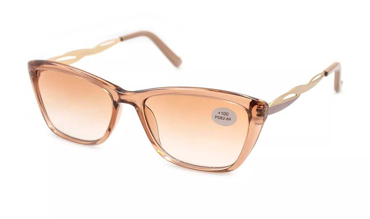 OPTICAL Sluneční hnědé dioptrické brýle Verse 24025-C2/ +3,75