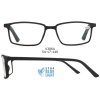 Brýle na počítač V3064  s Blue light filtrem / +1,00 - černé