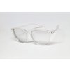 Samozabarvovací dioptrické brýle F23 / -3,50 white transparent