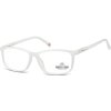 MONTANA EYEWEAR Dioptrické brýle HMR62 Milky White/ +2,00 flex