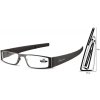 MONTANA EYEWEAR SKLÁDACÍ dioptrické brýle MR26 BLACK+1,50