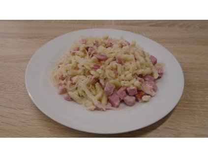 Halušky se zelím a uzeným masem (1,3,7)