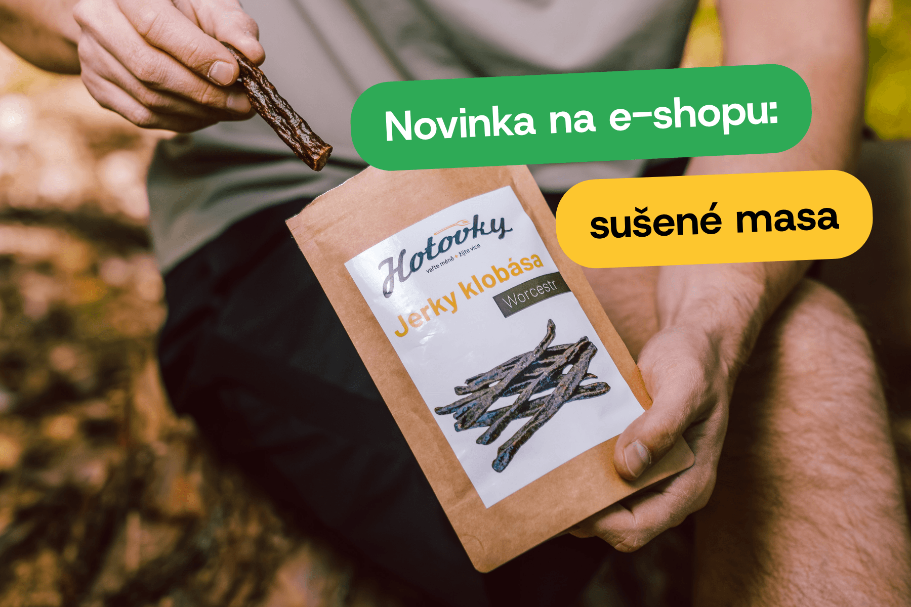 Sušené maso na cesty, do práce i na výlet