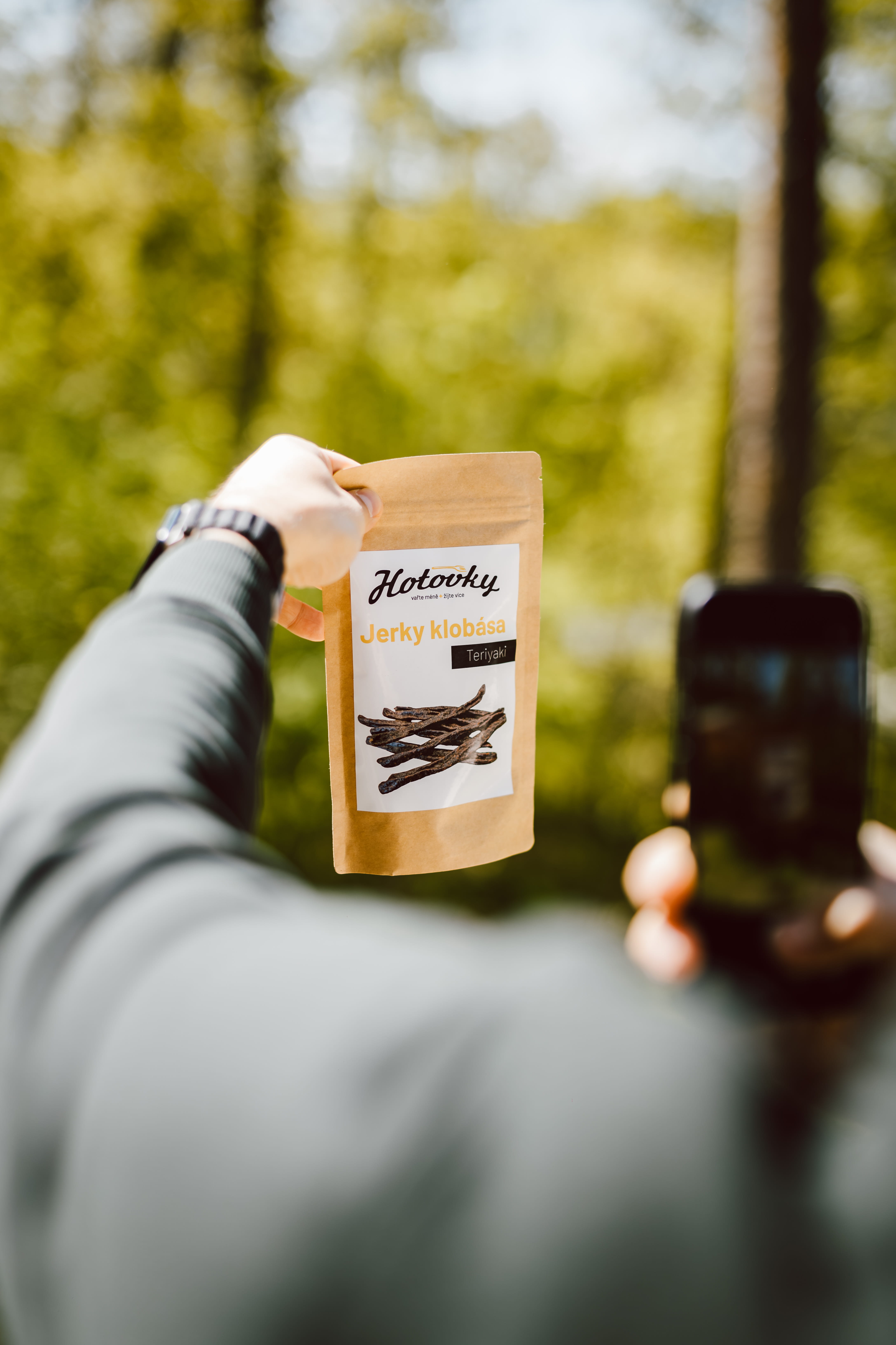 Jerky klobása Teriyaki 3x20 g