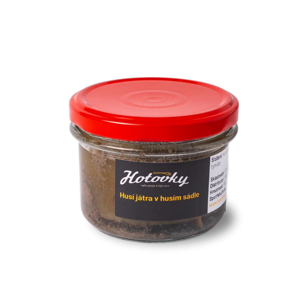 Husí játra v husím sádle 150 g