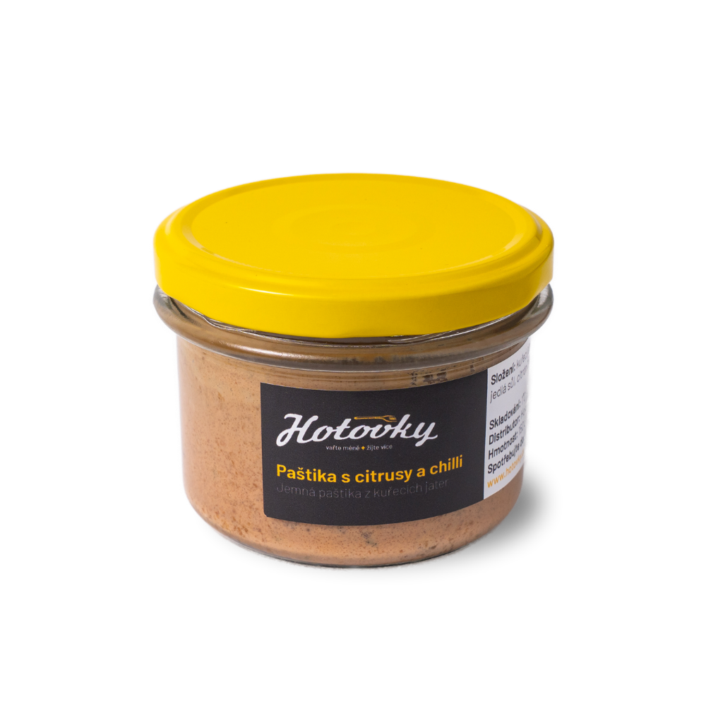 Paštéta s citrusmi a chilli 150 g