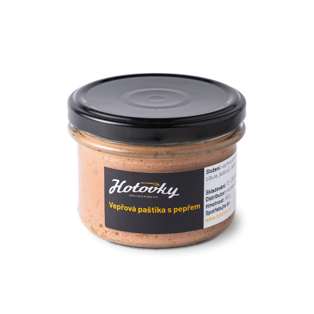 Vepřová paštika s pepřem 150 g
