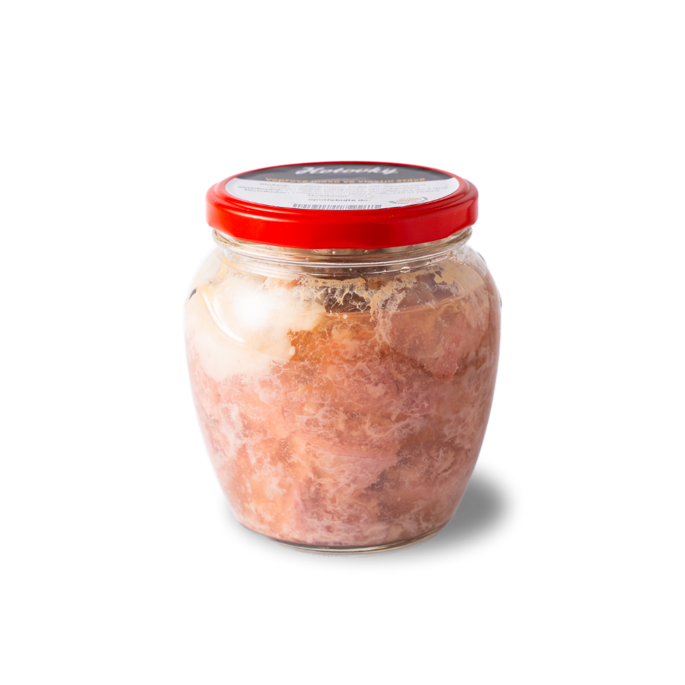 Vepřové ve vlastní šťávě 450 g