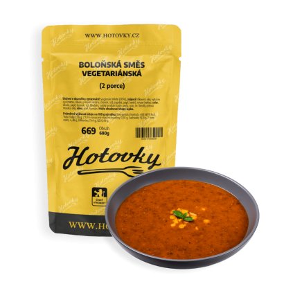 Boloňská směs 680g hotové jídla hotovky