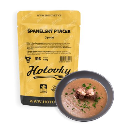 Španělský ptáček (2 porce) hotové jídla hotovky