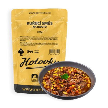 Kuřecí směs na rizoto 680g hotové jídla hotovky