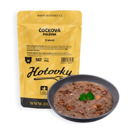 Čočková polévka (2 porce) hotové jídla hotovky