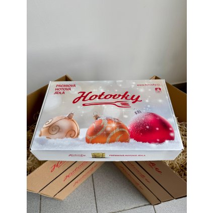 Vánoční krabice pro 6 Hotovek