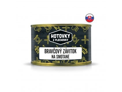 Bravčový závitok na smotane 400g