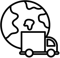 Delivery worldwide