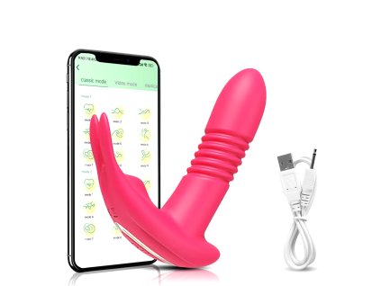 Rotační vibrátor s teleskopickým pohybem Liocy a G bod 1