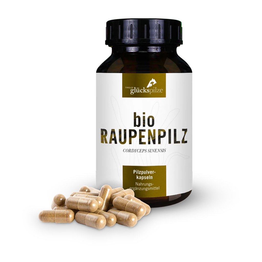 Klapperschwamm Maitake Extrakt BIO Grifola frondosa BIO Pilzexraktkapseln 60 Stk