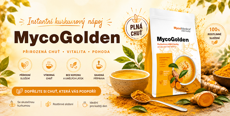 Mycogolden - kurkumový nápoj