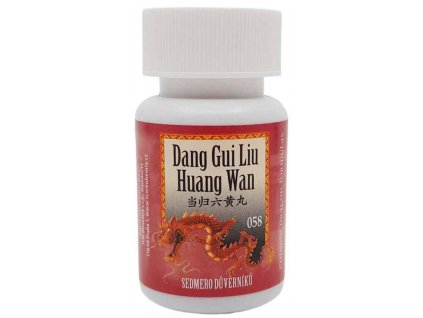 Sedmero důvěrníků 058 Dang Gui Liu Huang Wan 200 kliček